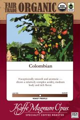Fair Trade Organic Colombian Coffee